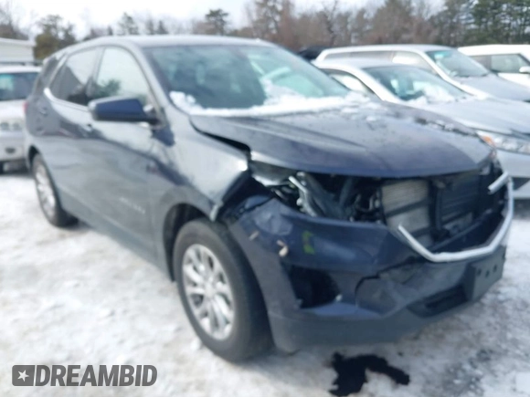 2019 Chevrolet Equinox LT z VIN 3GNAXUEV2KS548130, wystawiony jako IAAI lot #41587689 z przebiegiem 70 019 mil mil oraz . Historia ofert i sprzedaży dostępna na DreamBid. Obrazek 1.