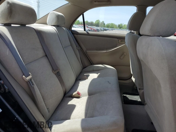 2003 Toyota Corolla CE with VIN 1NXBR32E63Z043999, listed as a Copart auction lot 54372535 with 159,933 mi miles and Salvage Title. Bid and sale history available at DreamBid. Image 10.