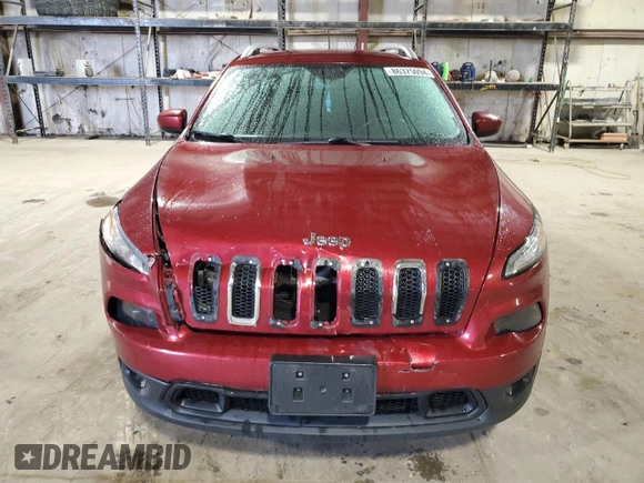 2016 Jeep Cherokee Altitude with VIN 1C4PJLCS0GW264126, listed as a Copart auction lot 86375094 with 91,975 mi miles and Salvage Title. Bid and sale history available at carsss.com. Image 5.