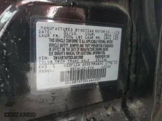 2013 Nissan Sentra SL with VIN 3N1AB7AP3DL661200, listed as a Copart auction lot 47669685 with 102,121 mi miles and Salvage Title. Bid and sale history available at carsss.com. Image 14.