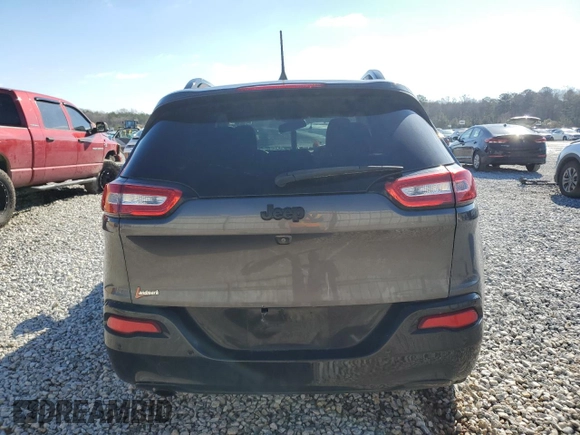 2018 Jeep Cherokee Latitude with VIN 1C4PJLCB2JD604797, listed as a Copart auction lot 47785685 with Not Provided miles and Salvage Title. Bid and sale history available at carsss.com. Image 6.