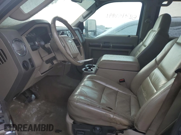 2008 Ford F-250 XL with VIN 1FTSW21R48EB32306, listed as a Copart auction lot 82715844 with 263,713 mi miles and Salvage title. Bid and sale history available at DreamBid. Image 7.