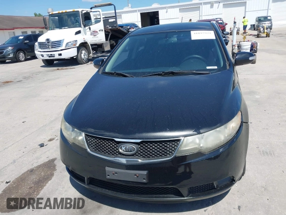 2010 Kia Forte EX with VIN KNAFU4A20A5847351, listed as a IAAI auction lot 41897921 with 129,084 mi miles. Bid and sale history available at carsss.com. Image 12.