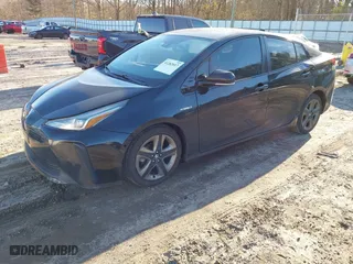 2019 Toyota Prius L Eco with VIN JTDKARFU9K3091887, listed as a IAAI auction lot 41282017 with 240,000 mi miles. Bid and sale history available at carsss.com. Image 17.