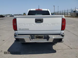 2021 Chevrolet Colorado 2WD Work Truck with VIN 1GCHSBEA6M1180675, listed as a Copart auction lot 59970125 with 58,649 mi miles and Salvage title. Bid and sale history available at DreamBid. Image 6.