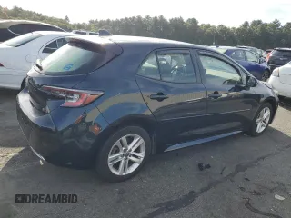 2021 Toyota Corolla Hatchback SE with VIN JTND4MBE2M3134546, listed as a Copart auction lot 71425514 with 37,499 mi miles and Salvage Title. Bid and sale history available at carsss.com. Image 3.