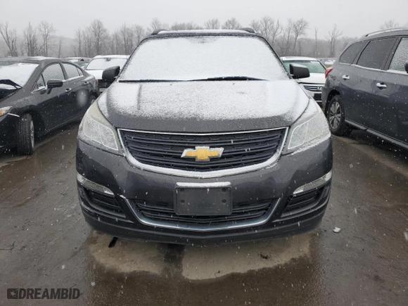 2016 Chevrolet Traverse LS with VIN 1GNKRFED3GJ323659, listed as a Copart auction lot 85879554 with 0 mi miles and Clean Title. Bid and sale history available at carsss.com. Image 5.