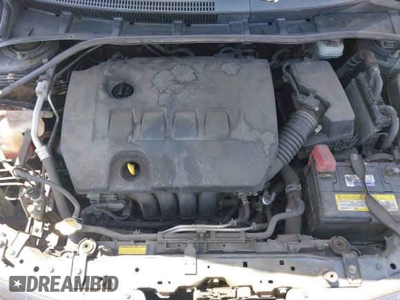 2011 Toyota Corolla L with VIN JTDBU4EE7B9162022, listed as a IAAI auction lot 42066643 with 124,384 mi miles. Bid and sale history available at carsss.com. Image 10.