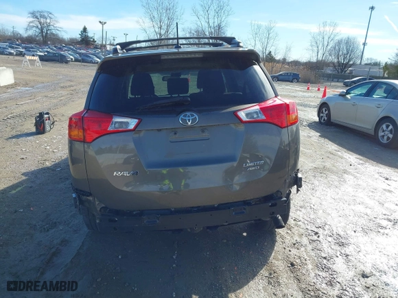 2014 Toyota RAV4 Limited with VIN 2T3DFREV5EW220519, listed as a IAAI auction lot 41808325 with 142,026 mi miles. Bid and sale history available at carsss.com. Image 17.