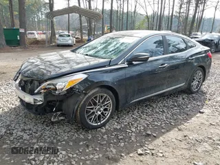 2014 Hyundai Azera Limited with VIN KMHFH4JG0EA368973, listed as a IAAI auction lot 41656545 with 108,631 mi miles and . Bid and sale history available at carsss.com. Image 2.
