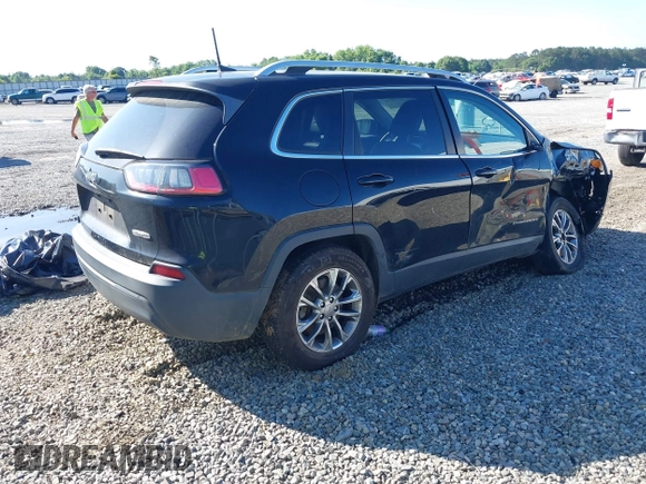2019 Jeep Cherokee Latitude Plus with VIN 1C4PJMLBXKD229927, listed as a IAAI auction lot 42238552 with 90,984 mi miles and . Bid and sale history available at DreamBid. Image 4.