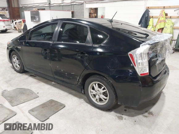 2010 Toyota Prius II with VIN JTDKN3DU1A1302109, listed as a IAAI auction lot 42018896 with 125,169 mi miles. Bid and sale history available at carsss.com. Image 3.