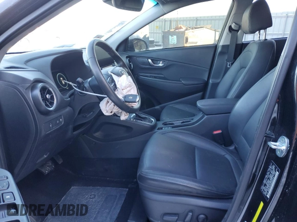 2022 Hyundai Kona Limited with VIN KM8K53A36NU902118, listed as a Copart auction lot 45153975 with 30,597 mi miles and Salvage Title. Bid and sale history available at carsss.com. Image 7.