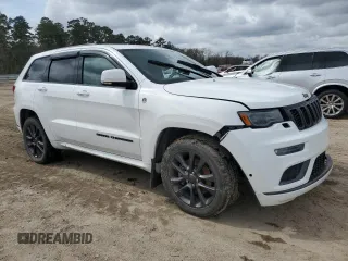 2018 Jeep Grand Cherokee High Altitude with VIN 1C4RJFCT4JC272581, listed as a Copart auction lot 46988665 with 0 mi miles and Salvage Title. Bid and sale history available at carsss.com. Image 4.