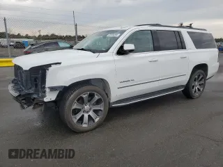 2017 GMC Yukon XL SLT with VIN 1GKS2GKC0HR157543, listed as a Copart auction lot 52439295 with 77,999 mi miles and Non Repairable. Bid and sale history available at carsss.com. Image 1.
