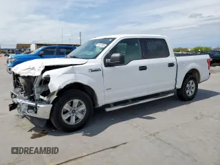 2017 Ford F-150 XL with VIN 1FTEW1CG5HFA76227, listed as a Copart auction lot 50807885 with 164,498 mi miles and Salvage Title. Bid and sale history available at DreamBid. Image 1.