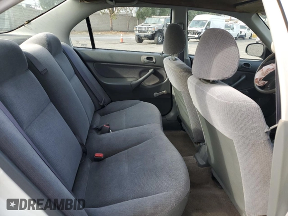 1998 Honda Civic DX with VIN 2HGEJ6624WH528497, listed as a Copart auction lot 83231964 with 132,637 mi miles and Salvage Title. Bid and sale history available at DreamBid. Image 11.