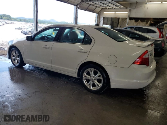 2012 Ford Fusion SE with VIN 3FAHP0HA5CR427017, listed as a Copart auction lot 64191425 with 211,924 mi miles and Salvage title. Bid and sale history available at DreamBid. Image 2.