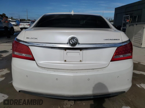2015 Buick LaCrosse Leather with VIN 1G4GB5GR1FF262329, listed as a Copart auction lot 86830744 with 131,915 mi miles and Salvage Title. Bid and sale history available at DreamBid. Image 6.