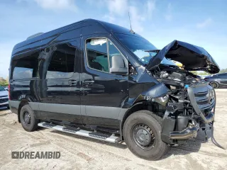 2024 Mercedes-Benz Sprinter with VIN W1Z4NFHY1RP657272, listed as a Copart auction lot 60140344 with Not Provided miles and Salvage Title. Bid and sale history available at DreamBid. Image 4.