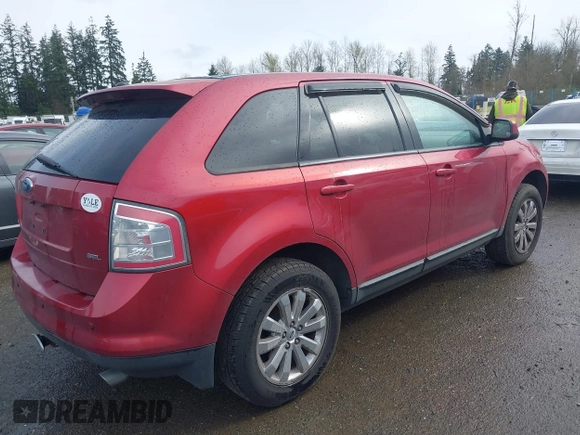 2007 Ford Edge SEL PLUS with VIN 2FMDK39C87BB66264, listed as a IAAI auction lot 41928146 with 239,702 mi miles. Bid and sale history available at carsss.com. Image 4.