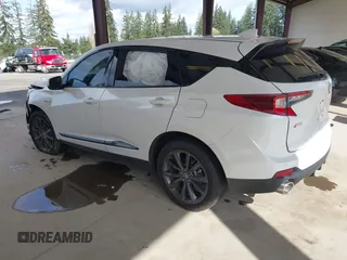 2025 Acura RDX w/A-Spec Pkg with VIN 5J8TC2H63SL010906, listed as a IAAI auction lot 41998918 with 3,061 mi miles. Bid and sale history available at carsss.com. Image 3.
