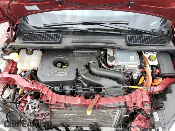 2016 Ford C-Max Energi SEL with VIN 1FADP5CU8GL101147, listed as a Copart auction lot 49293274 with 55,292 mi miles. Bid and sale history available at carsss.com. Image 12.