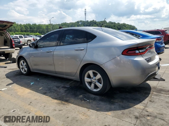 2015 Dodge Dart SXT with VIN 1C3CDFBB1FD131754, listed as a Copart auction lot 63529195 with 194,075 mi miles and Clean title. Bid and sale history available at DreamBid. Image 2.