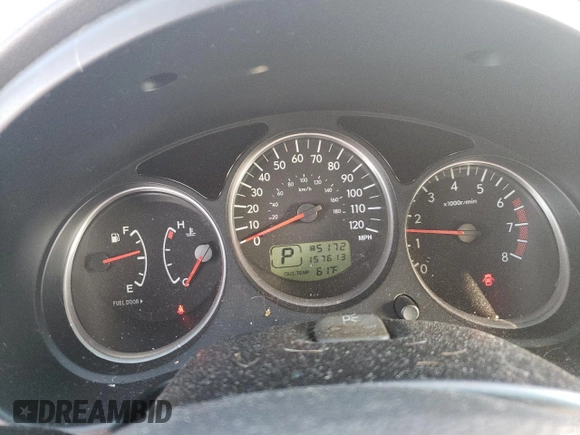 2005 Subaru Forester XS с VIN JF1SG65665H733429, выставлен на аукционе Copart как лот 52937625 с пробегом 157 613 миль миль и Списание • Salvage title. История ставок и продаж доступна на DreamBid. Изображение 9.