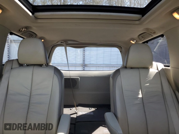 2011 Toyota Sienna XLE AAS with VIN 5TDYK3DC1BS013892, listed as a Copart auction lot 50239495 with 162,184 mi miles and Salvage Title. Bid and sale history available at DreamBid. Image 10.