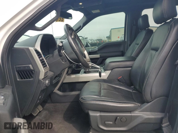 2020 Ford F-150 XL with VIN 1FTEW1EP5LFC61593, listed as a Copart auction lot 50969545 with 72,081 mi miles and Salvage Title. Bid and sale history available at carsss.com. Image 7.