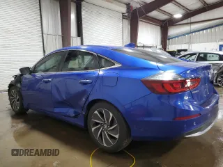 2019 Honda Insight Touring with VIN 19XZE4F90KE003576, listed as a Copart auction lot 52188155 with 52,457 mi miles and Salvage Title. Bid and sale history available at DreamBid. Image 2.