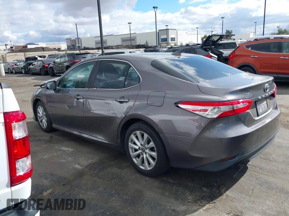 2020 Toyota Camry LE with VIN 4T1C11AK3LU363417, listed as a IAAI auction lot 41430382 with 130,837 mi miles. Bid and sale history available at carsss.com. Image 15.