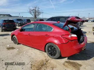 2015 Kia Forte LX with VIN KNAFX4A65F5425609, listed as a Copart auction lot 44582415 with 91,939 mi miles and Salvage Title. Bid and sale history available at carsss.com. Image 2.