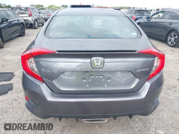 2019 Honda Civic Sport with VIN 2HGFC2F89KH563333, listed as a IAAI auction lot 41959217 with 66,068 mi miles and . Bid and sale history available at DreamBid. Image 16.