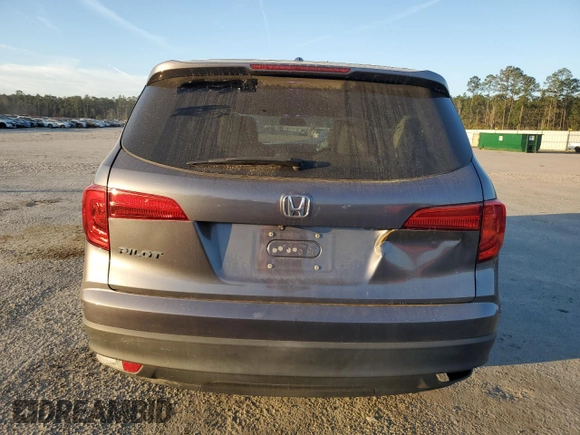 2016 Honda Pilot EX-L with VIN 5FNYF5H72GB024313, listed as a Copart auction lot 49960475 with 81,437 mi miles and Salvage Title. Bid and sale history available at carsss.com. Image 6.