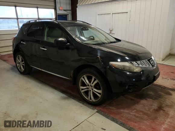 2009 Nissan Murano S with VIN JN8AZ18W49W100268, listed as a Copart auction lot 51925865 with 184,121 mi miles and Salvage Title. Bid and sale history available at carsss.com. Image 4.
