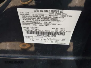 2010 Ford Flex SEL z VIN 2FMGK5CC9ABA43209, wystawiony jako IAAI lot #42271038 z przebiegiem 197 046 mil mil oraz . Historia ofert i sprzedaży dostępna na DreamBid. Obrazek 9.