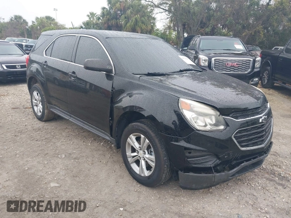 2016 Chevrolet Equinox LS with VIN 2GNALBEK7G1183078, listed as a IAAI auction lot 41751477 with 118,097 mi miles and . Bid and sale history available at carsss.com. Image 1.