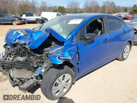 2022 Nissan Versa S with VIN 3N1CN8DV0NL861808, listed as a IAAI auction lot 41659518 with 56,857 mi miles and . Bid and sale history available at DreamBid. Image 17.