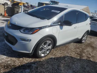 2021 Chevrolet Bolt EV LT with VIN 1G1FY6S08M4101894, listed as a Copart auction lot 45985355 with 72,305 mi miles and Salvage Title. Bid and sale history available at carsss.com. Image 1.