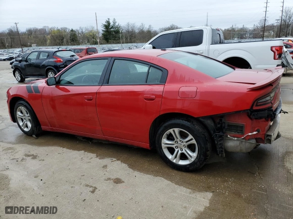 2015 Dodge Charger SE with VIN 2C3CDXBG6FH752718, listed as a Copart auction lot 48952065 with 111,854 mi miles and Non Repairable. Bid and sale history available at carsss.com. Image 2.