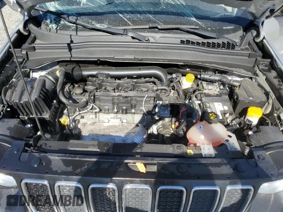 2021 Jeep Renegade Upland with VIN ZACNJDAB2MPN21535, listed as a Copart auction lot 46889645 with 17,333 mi miles and Salvage title. Bid and sale history available at DreamBid. Image 11.