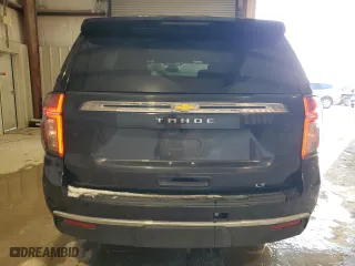 2023 Chevrolet Tahoe LT with VIN 1GNSCNKD5PR305164, listed as a Copart auction lot 46456725 with 63,313 mi miles and Clean Title. Bid and sale history available at carsss.com. Image 6.