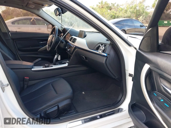 2014 BMW 3 Series 320i with VIN WBA3B1G59ENS78532, listed as a IAAI auction lot 41627172 with 133,049 mi miles. Bid and sale history available at carsss.com. Image 5.