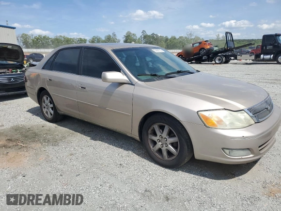 2001 Toyota Avalon XL z VIN 4T1BF28B41U191680, wystawiony jako Copart lot #53956735 z przebiegiem 177 149 mil mil oraz Szkoda całkowita • Salvage title. Historia ofert i sprzedaży dostępna na DreamBid. Obrazek 4.
