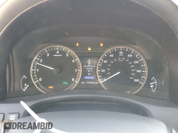 2015 Lexus GS 350 z VIN JTHBE1BL0FA002601, wystawiony jako Copart lot #55281295 z przebiegiem 157 269 mil mil oraz Szkoda całkowita • Salvage title. Historia ofert i sprzedaży dostępna na DreamBid. Obrazek 9.