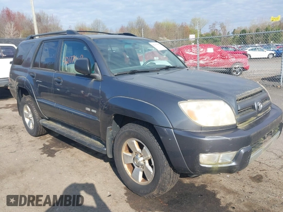 2004 Toyota 4Runner SR5 with VIN JTEBU14R140028905, listed as a IAAI auction lot 42117509 with 245,717 mi miles and . Bid and sale history available at DreamBid. Image 1.