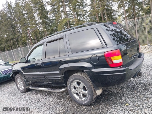 2004 Jeep Grand Cherokee Limited with VIN 1J8GW58N04C186548, listed as a IAAI auction lot 41949015 with 244,505 mi miles. Bid and sale history available at carsss.com. Image 15.