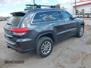 2016 Jeep Grand Cherokee Limited 75th Anniversary with VIN 1C4RJEBG5GC329720, listed as a IAAI auction lot 42344845 with 87,672 mi miles and . Bid and sale history available at DreamBid. Image 4.